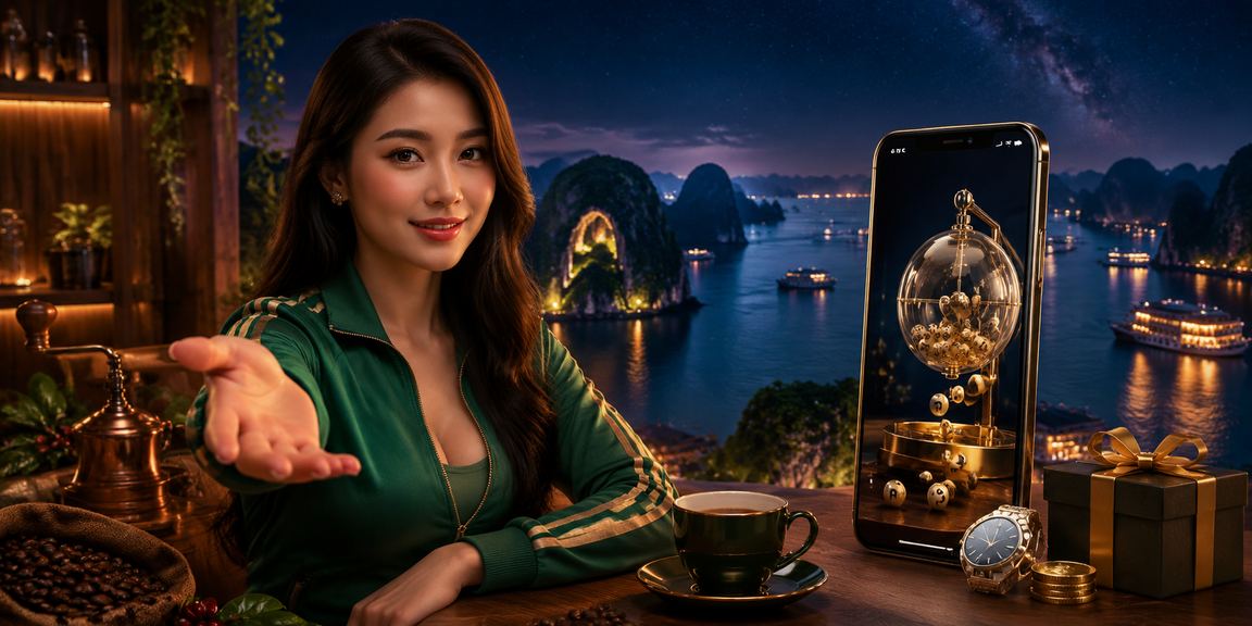 Cảnh quan Hạ Long với người dùng Việt Nam thư giãn và tham gia jackpot trực tuyến